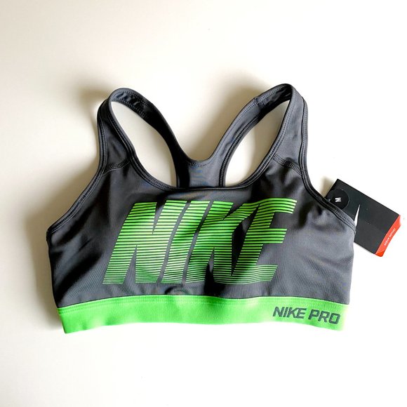 Nike Pro Classic Graphic Sports Bra - Picture 2 of 6